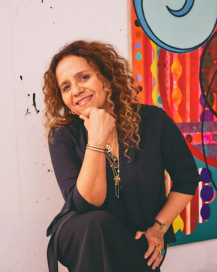 Beatriz Milhazes. Credit: Leandro Tumenas