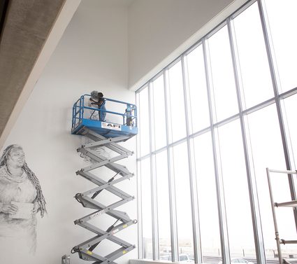 Place, Space and Who: Barbara Walker. Installation view, Turner Contemporary, 2021. Photography: Stuart Leech.